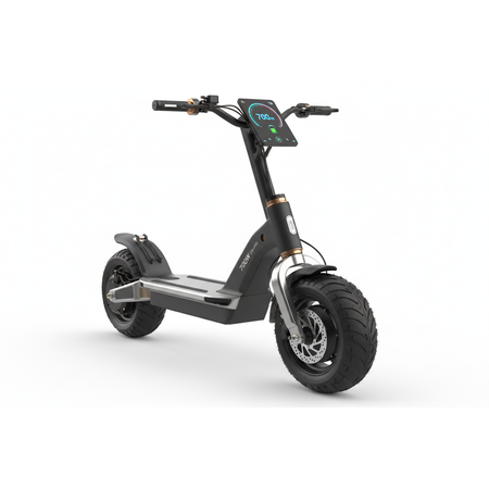 High-performance scooter with 700W motor and 55km range.