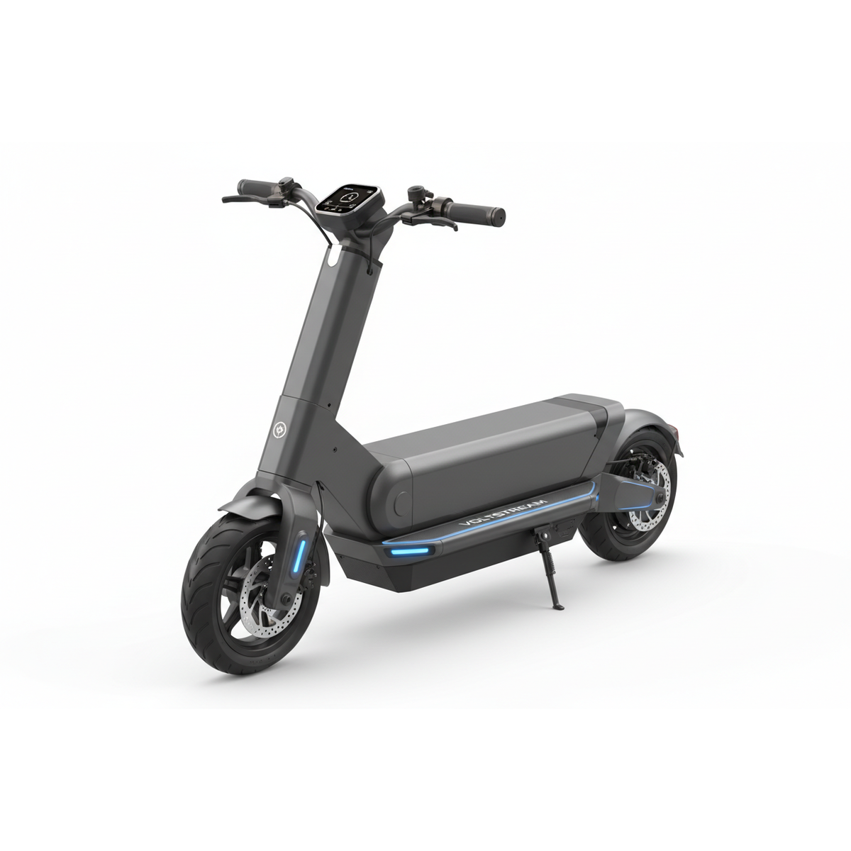 Long-range touring scooter with 600W motor and 50km range.