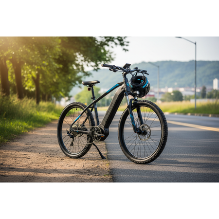 The Voltline E-Trail X1 bridges the gap between versatile commuting and genuine trail capability. Its balanced 350W motor provides sufficient assistance for climbing technical sections whilst maintaining responsive handling on mixed terrain.
