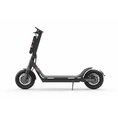 Twin-motor scooter with dual 600W motors.