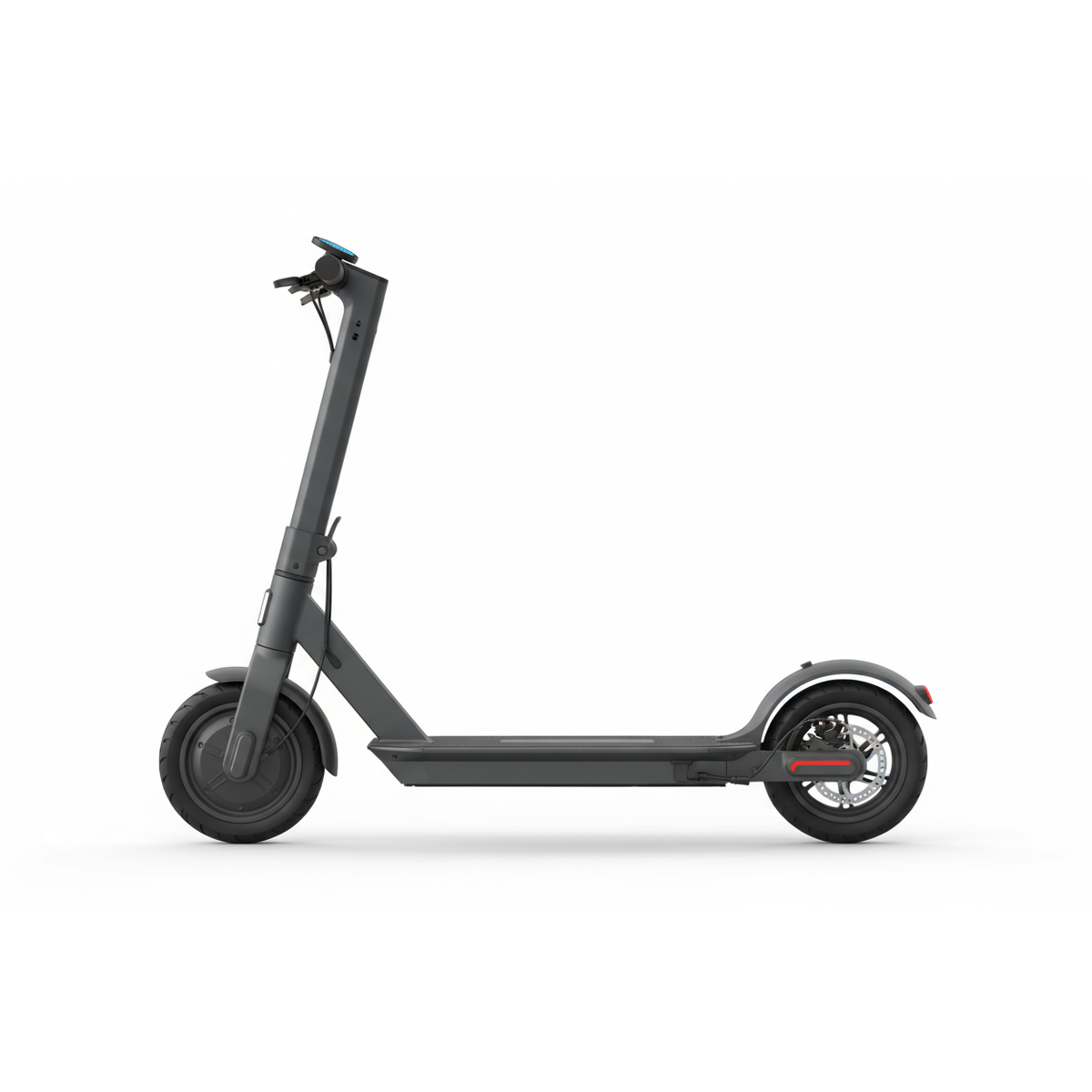 Ultra-lightweight commuter scooter with 350W motor, 25km range, 8.5" tyres.