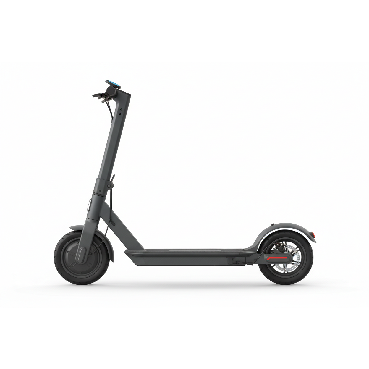 Ultra-lightweight commuter scooter with 350W motor, 25km range, 8.5" tyres.